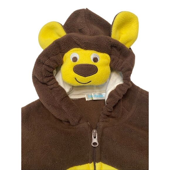 Tolo Rabbit Monkey Baby Fleece Animal Cosplay 9 to 12 Months Costume Halloween - Picture 3 of 8
